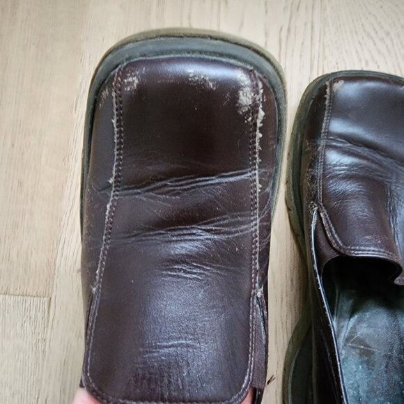 Women's Aldo brown loafer shoes size 7 early 2000s - Picture 7 of 9